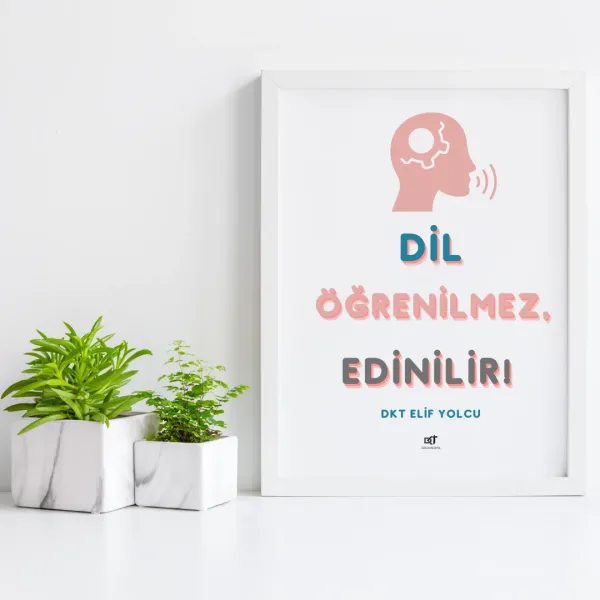 DKT NO 9 DİL ÖĞRENİLMEZ EDİNİLİR!