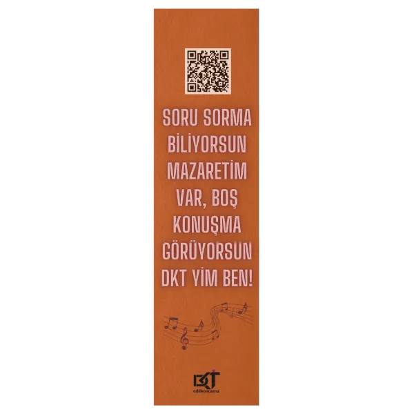 DKT Kitap Ayracı - Mazaretim Var!